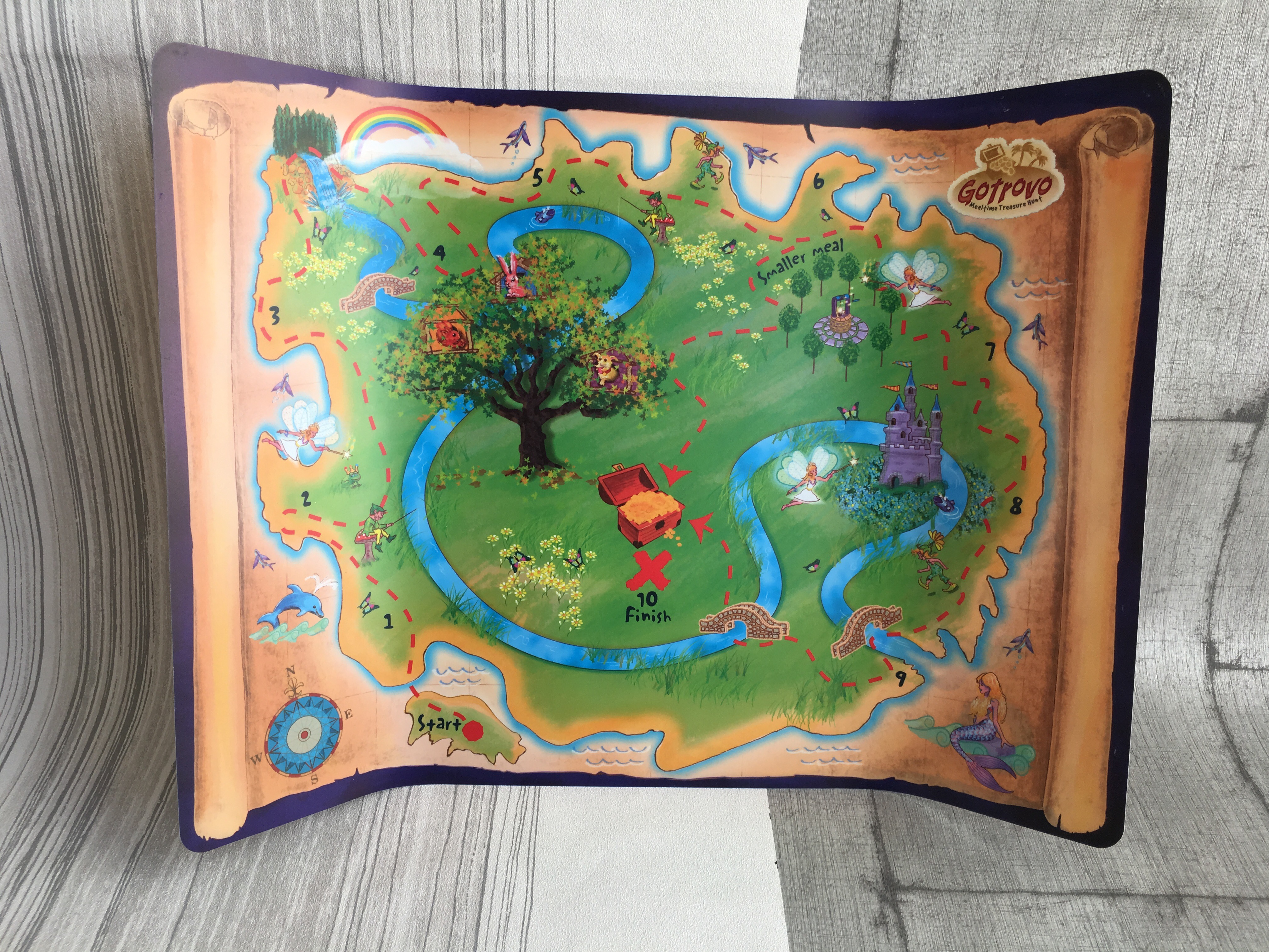 Gotrovo Mealtime Treasure Hunt Map