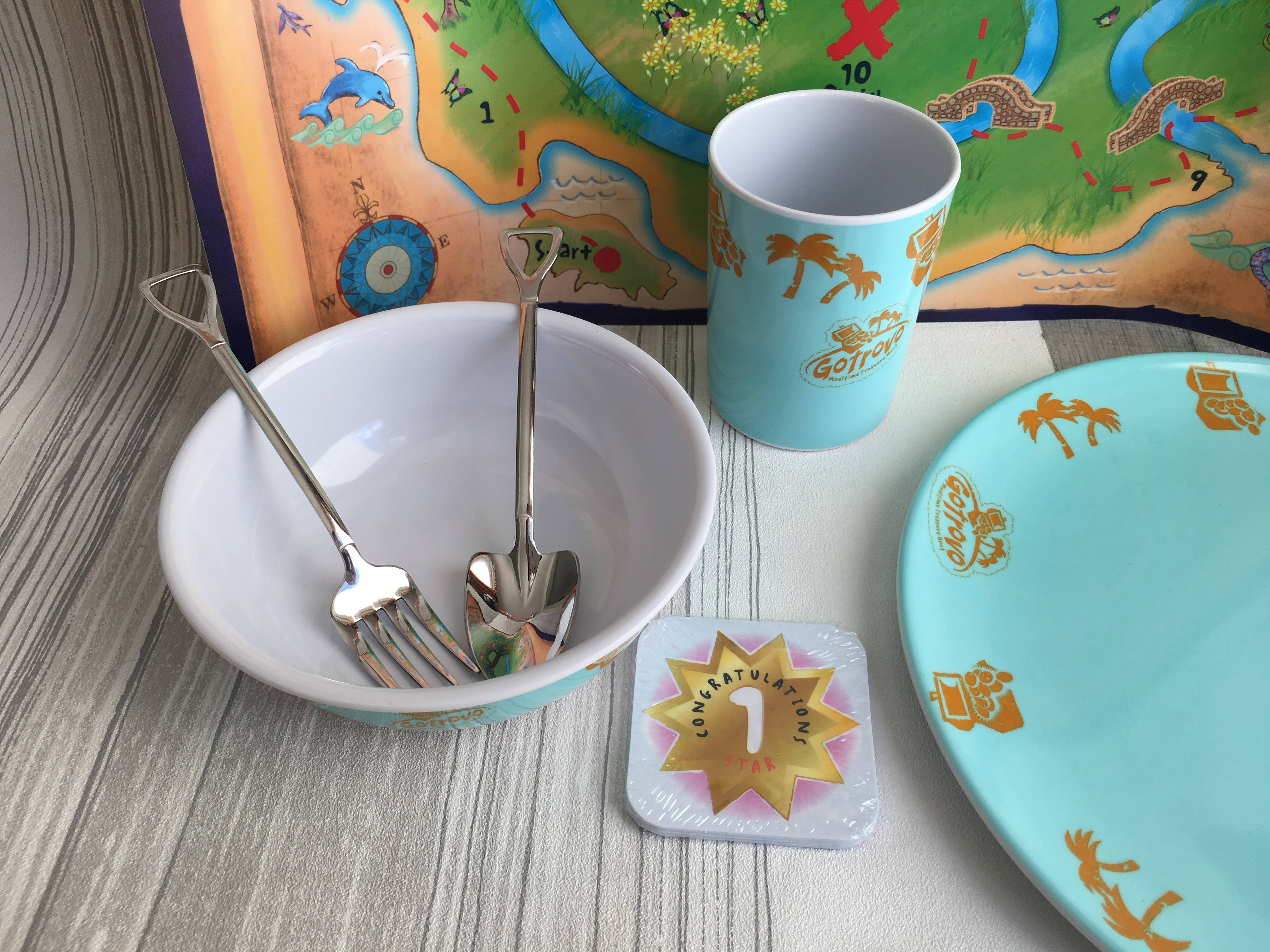 Gotrovo Mealtime Treasure Hunt Cutlery