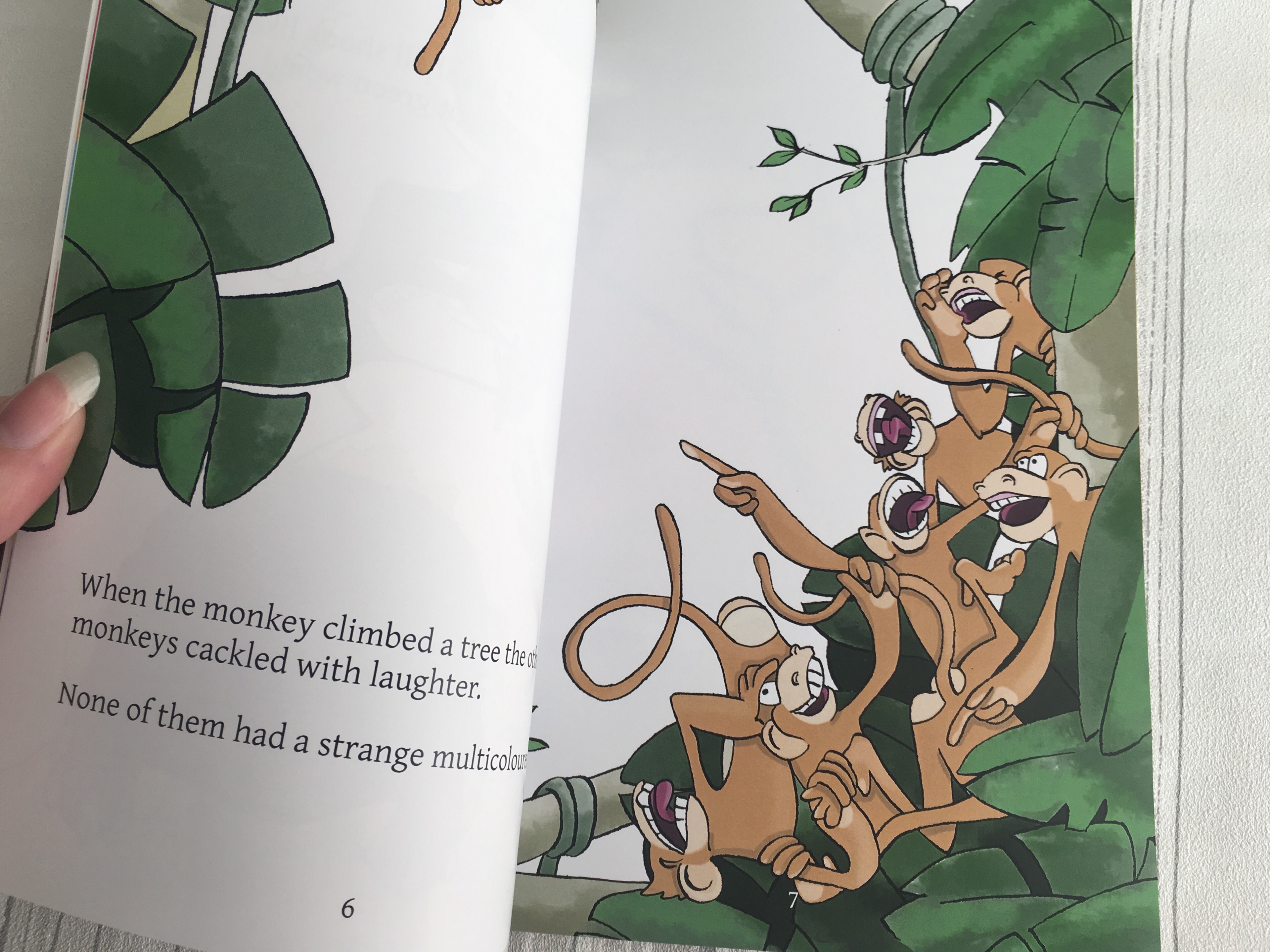 The Rare Monkey with the Colourful Bottom