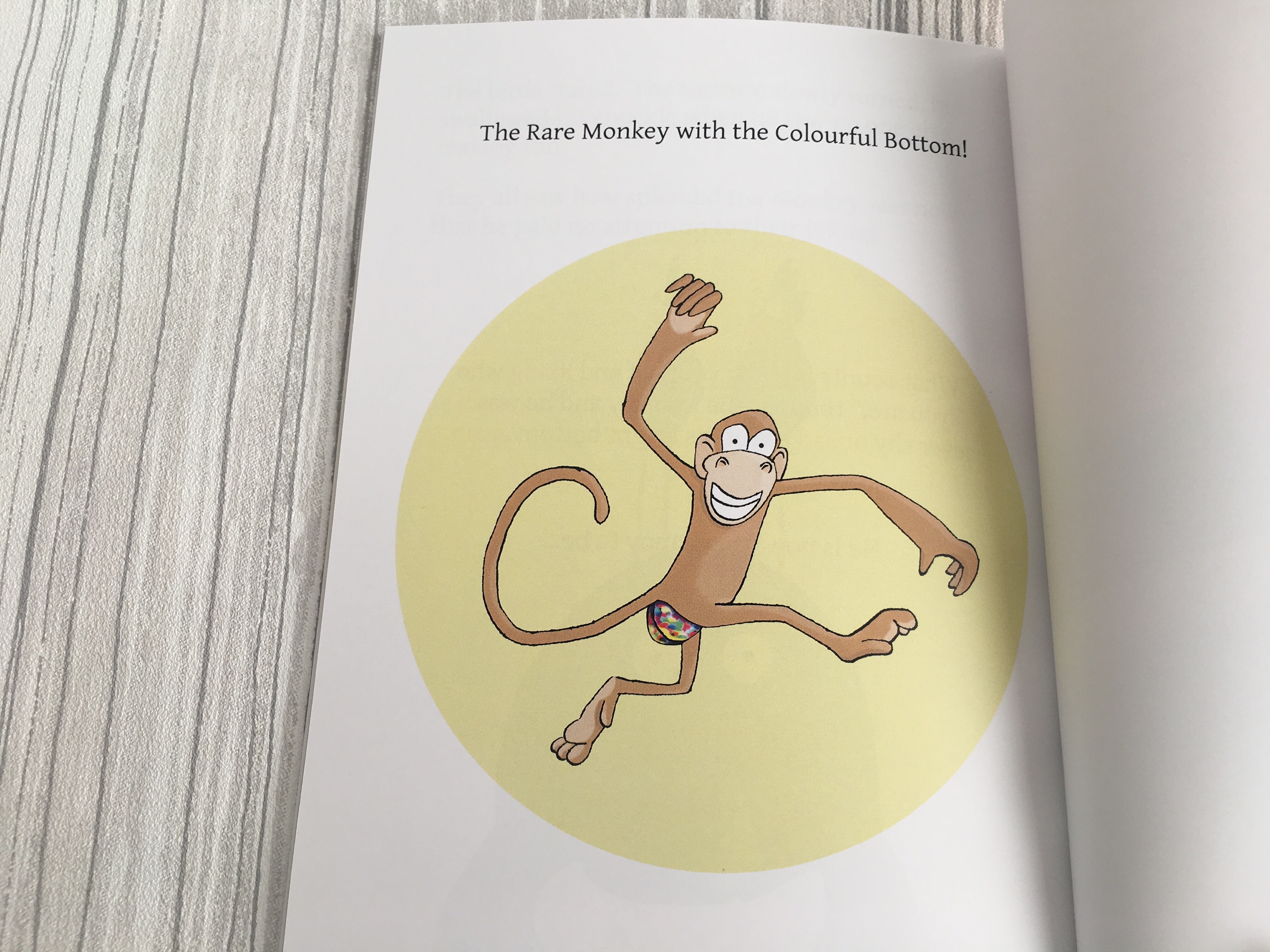 The Rare Monkey with the Colourful Bottom