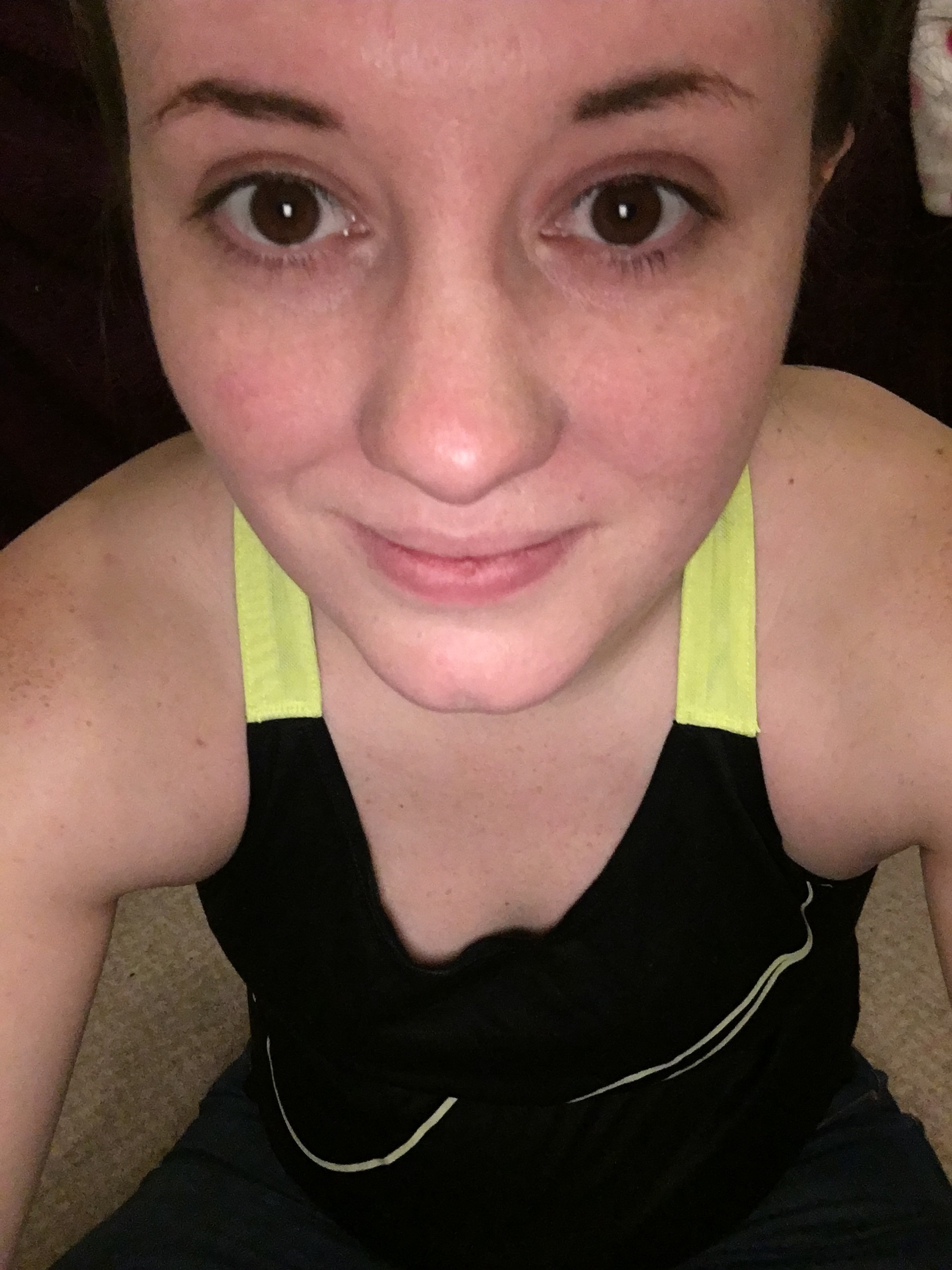 Spin class face