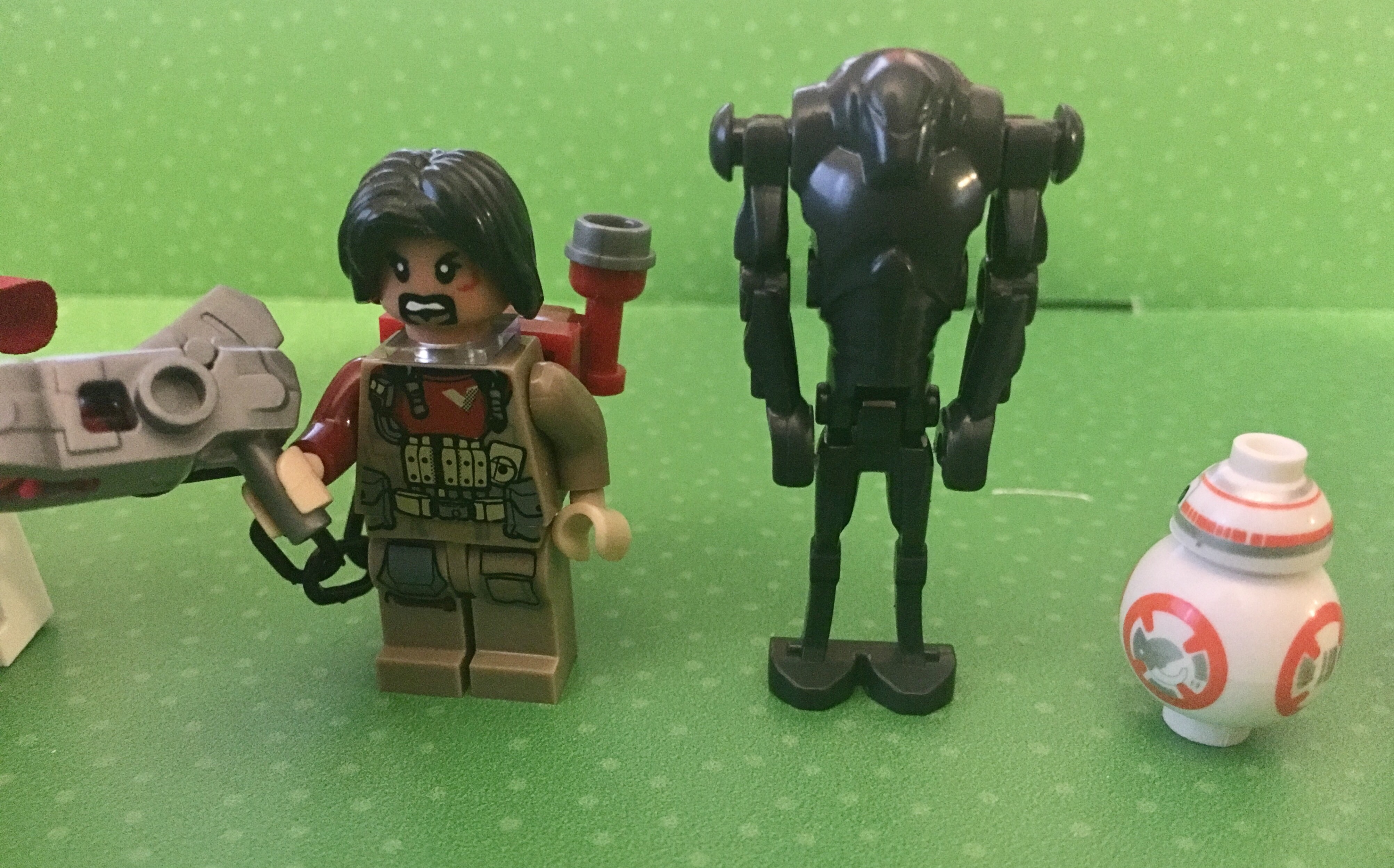 Star Wars Mini Figures inside Fred's Box