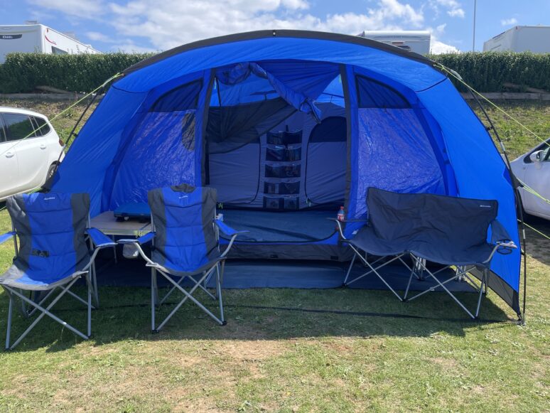 Blue tent Blue tent
